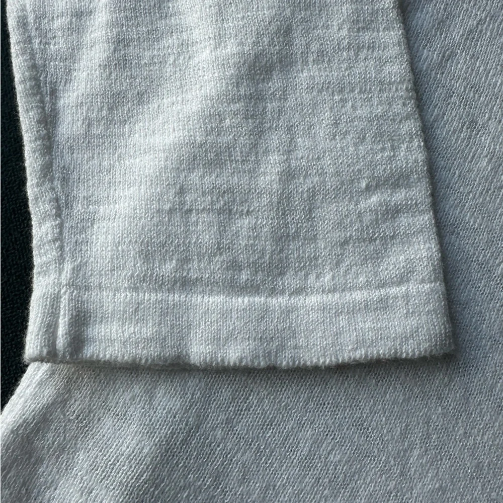 Croft & Barrow White Open Cardigan Sweater Size S NWT 62/31/7 cotton/rayon/nylon